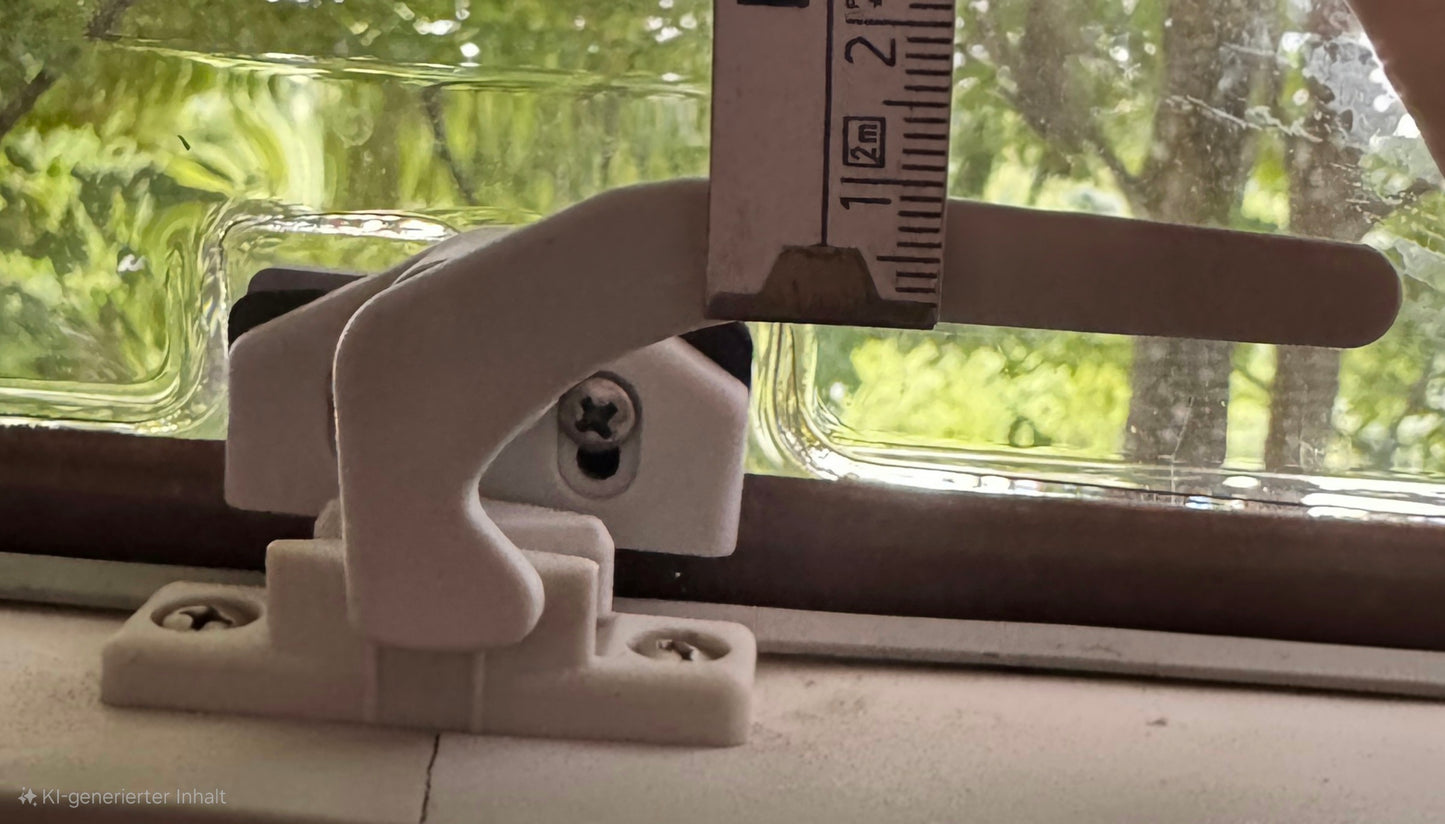 Fensterverriegelung für Wohnmobile, Fenstersicherung für Wohnmobile