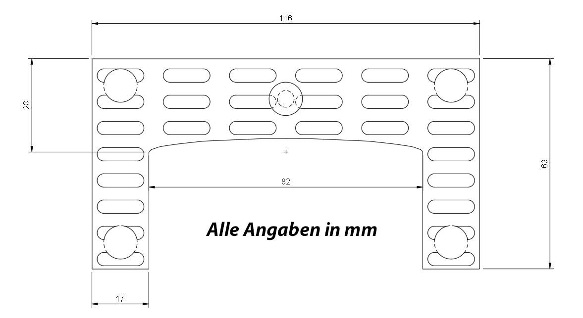 Haarsieb für HUX Duschrinnen, Abfluss Sieb für HUX Dusche, Haarsieb für HUX Duschablauf (alle Modelle)